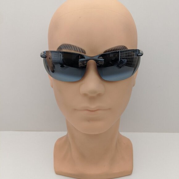 🕶️Made in Japan! Maui Jim Sport MJ412-02 Polarized Sunglasses 70/17-130 /ALD747 - Picture 9 of 10